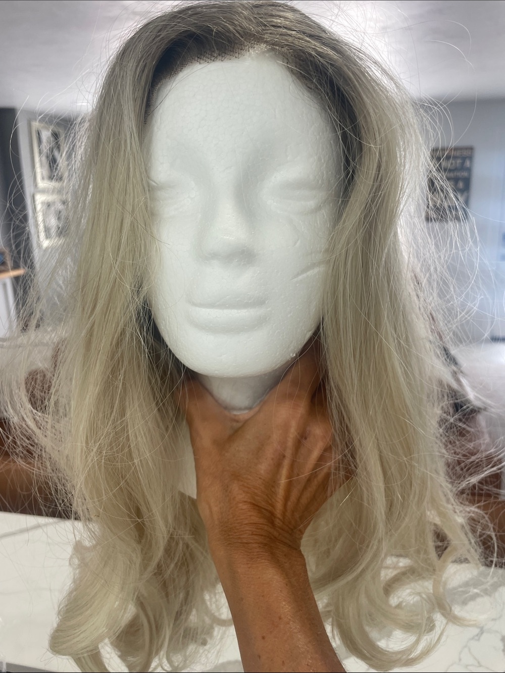 Blonde Long Wavy Women’s Wig - Natural Light Blonde